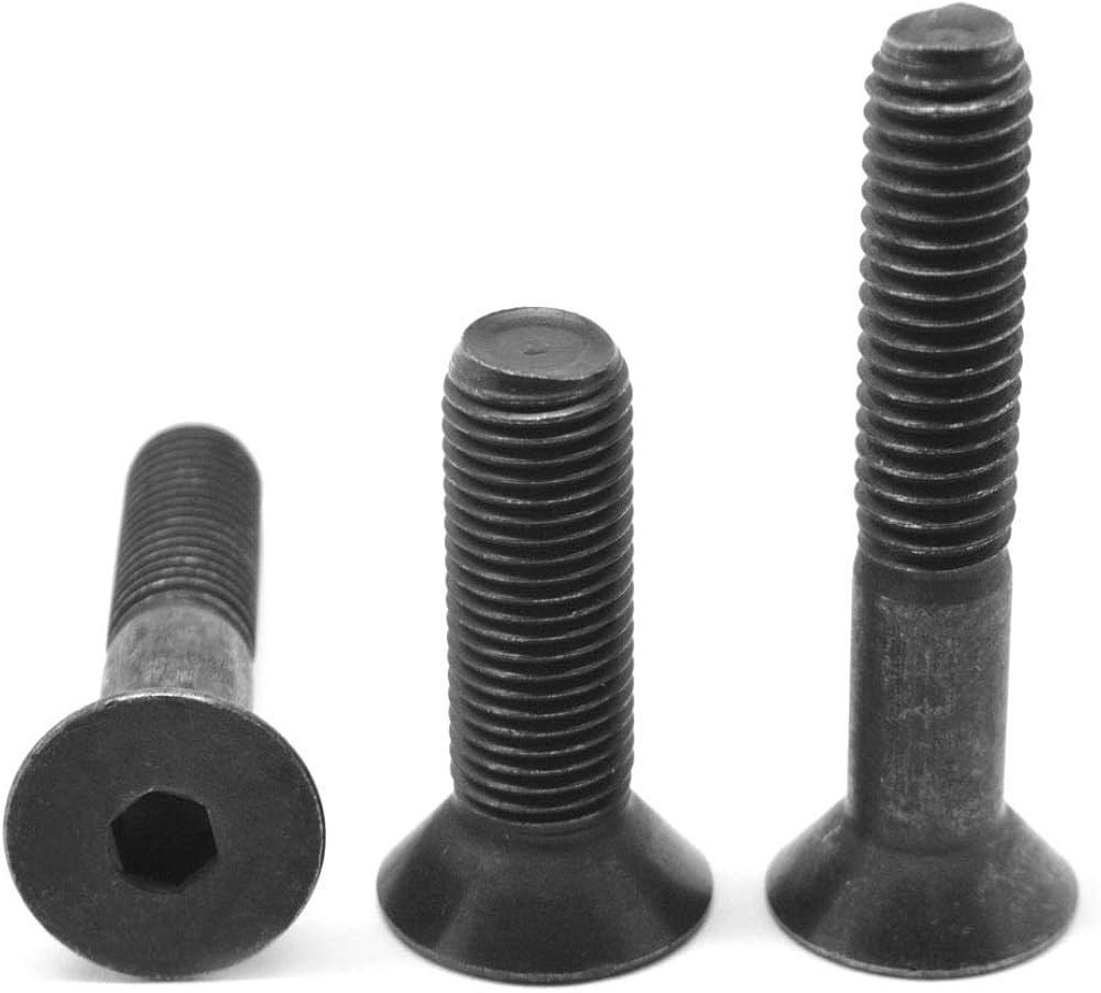 Picture of Brighton Best 534266 M16-2.00X80 mm,(Pt) Flat Socket Caps 12.9 Coarse Alloy Din 7991 Thermal Black Oxide